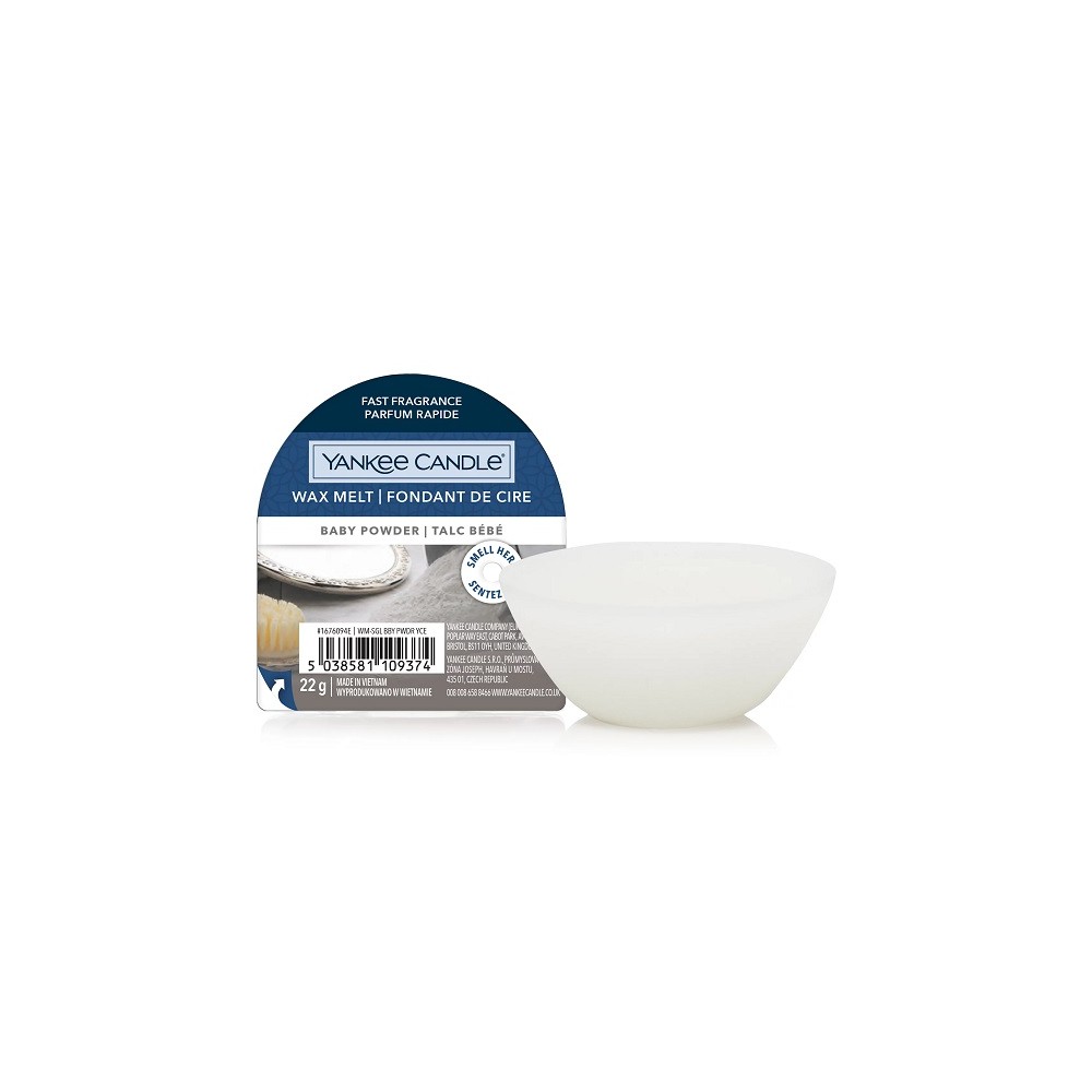 Yankee Candle Cera da sciogliere Baby Powder 22 gr 