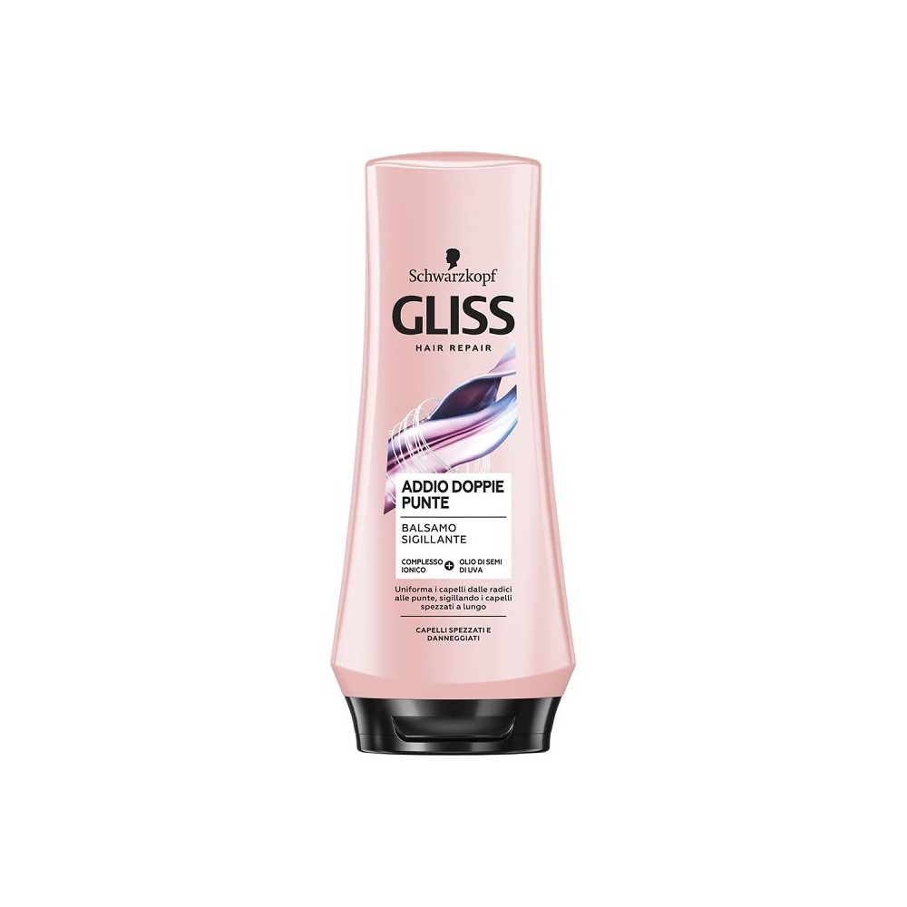 Schwarzkopf Gliss Hair Repair Balsamo Sigillante Addio Doppie Punte 200 ml 