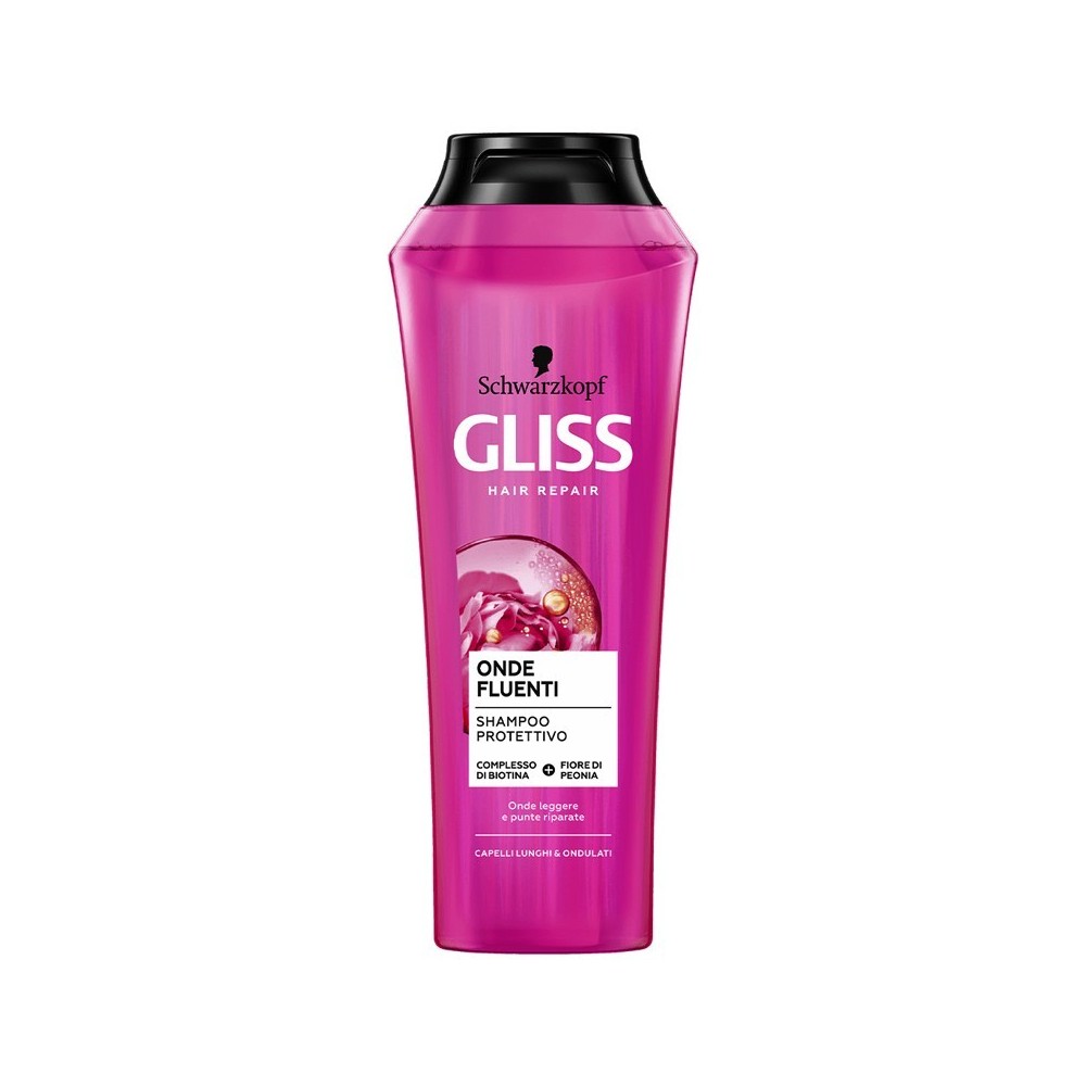 Schwarzkopf Gliss Hair Repair Onde Fluenti Shampoo Protettivo 250 ml 