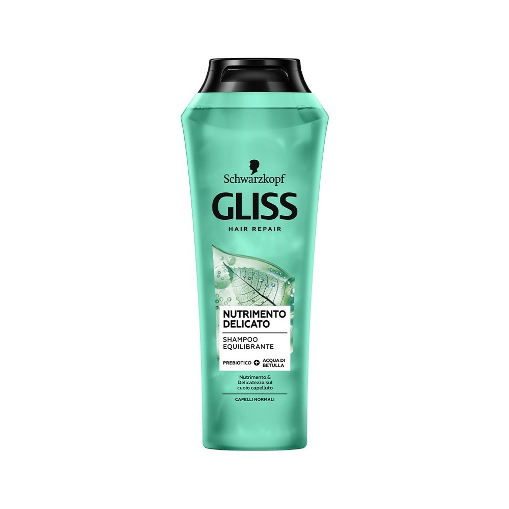 Schwarzkopf Gliss Hair Repair Nutrimento Delicato Shampoo Equilibrante 250 ml 