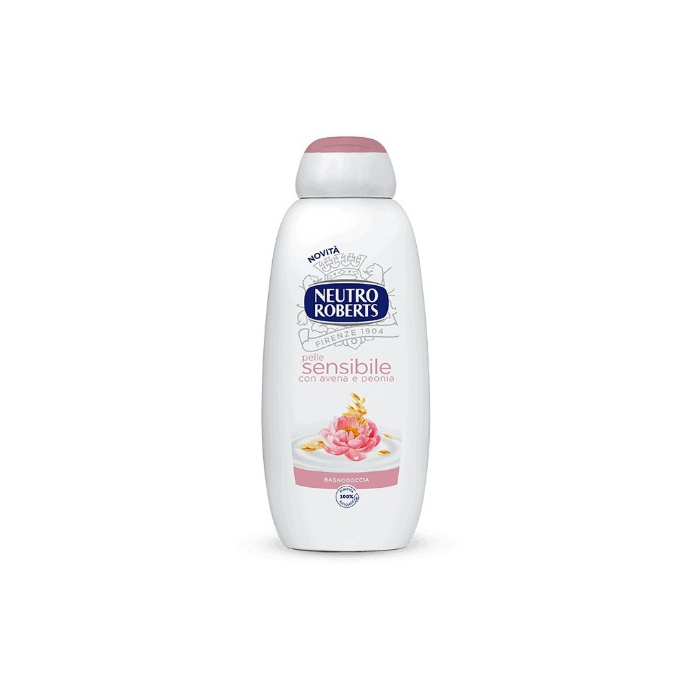 Neutro Roberts Bagnodoccia Per Pelle Sensibile Avena e Peonia 450 ml 