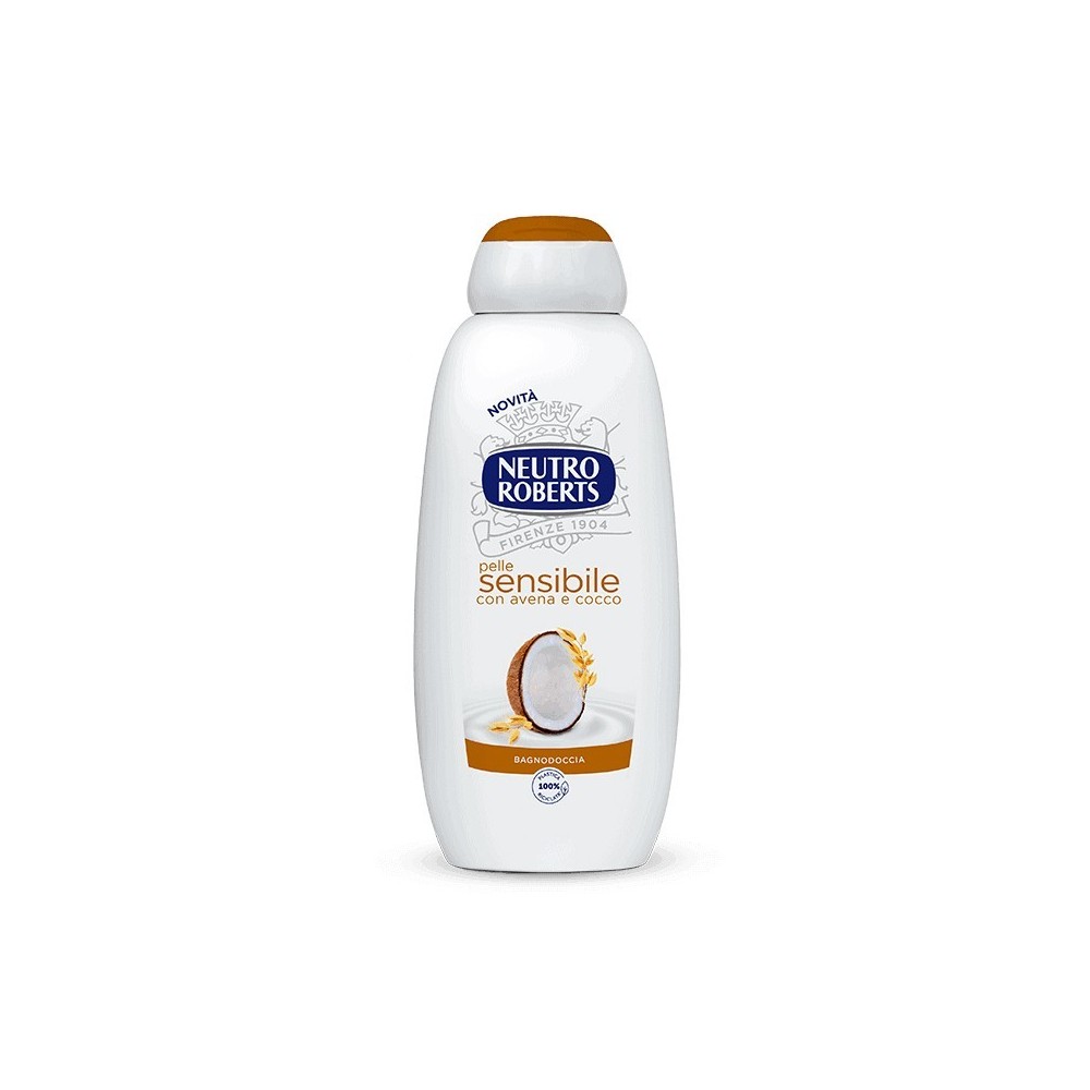 Neutro Roberts Bagnodoccia Per Pelle Sensibile Avena e Cocco 450 ml 