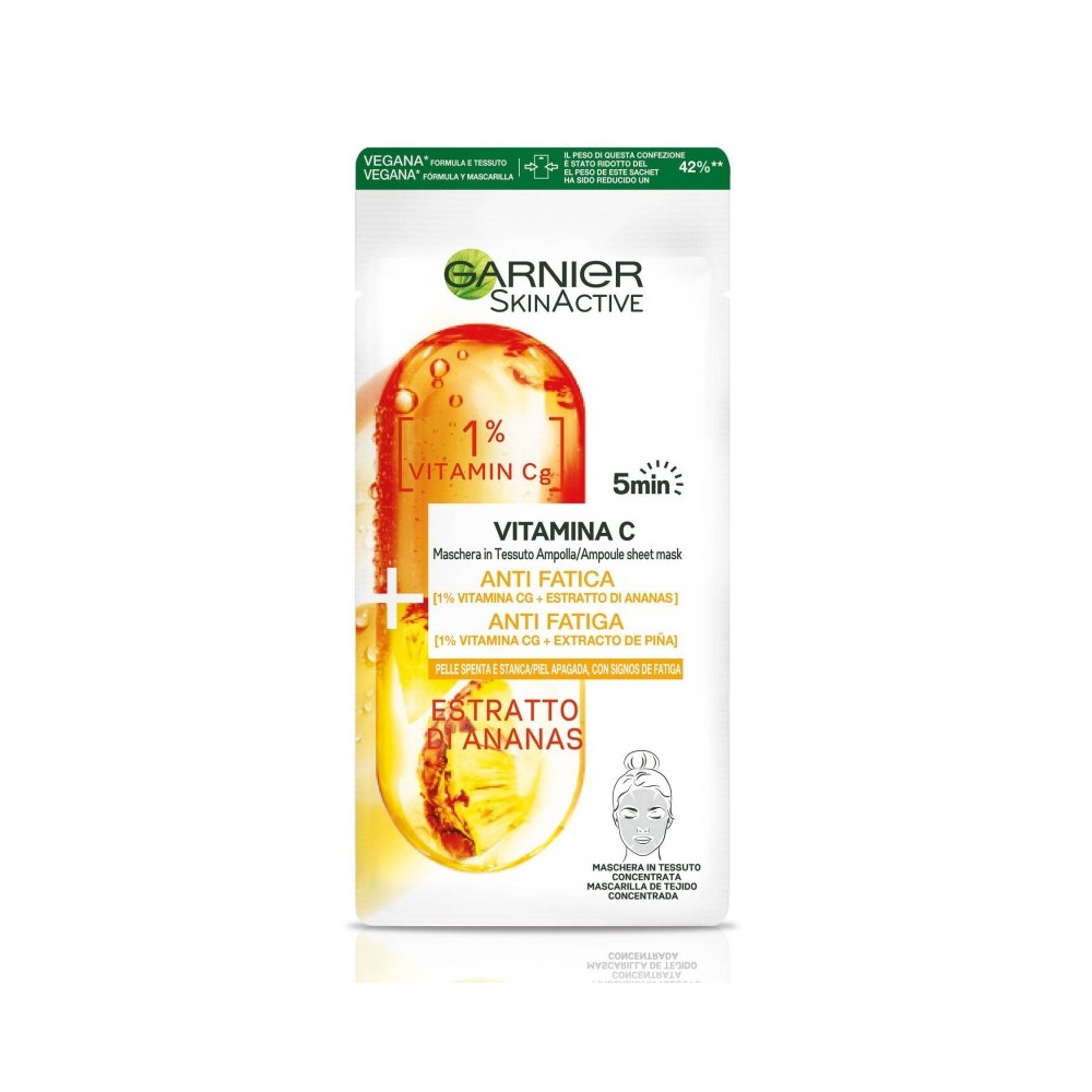 Garnier SkinActive Maschera Vitamina C e Ananas 