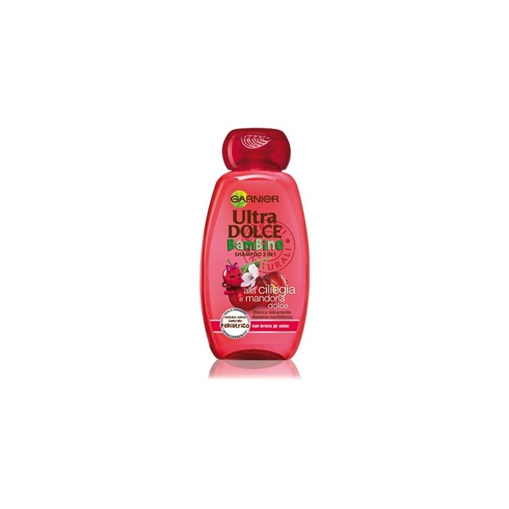 Garnier Ultra Dolce Bambini Shampoo 2in1 Ciliegia E Mandorla 300 ml 