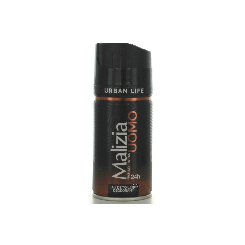 Malizia Uomo Urban Life Eau De Toilette Deodorant 150 ml 