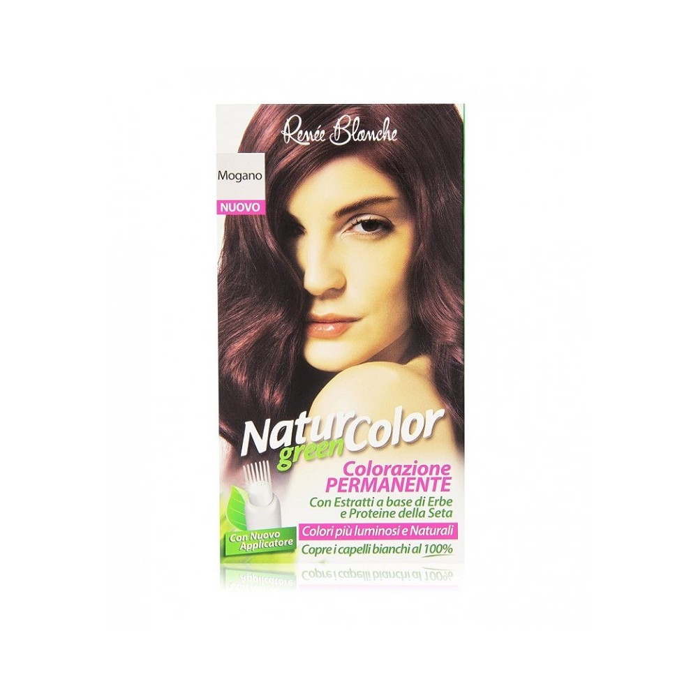 Renee Blanche Natur Color Green Colorazione Permanente Naturale - Mogano 
