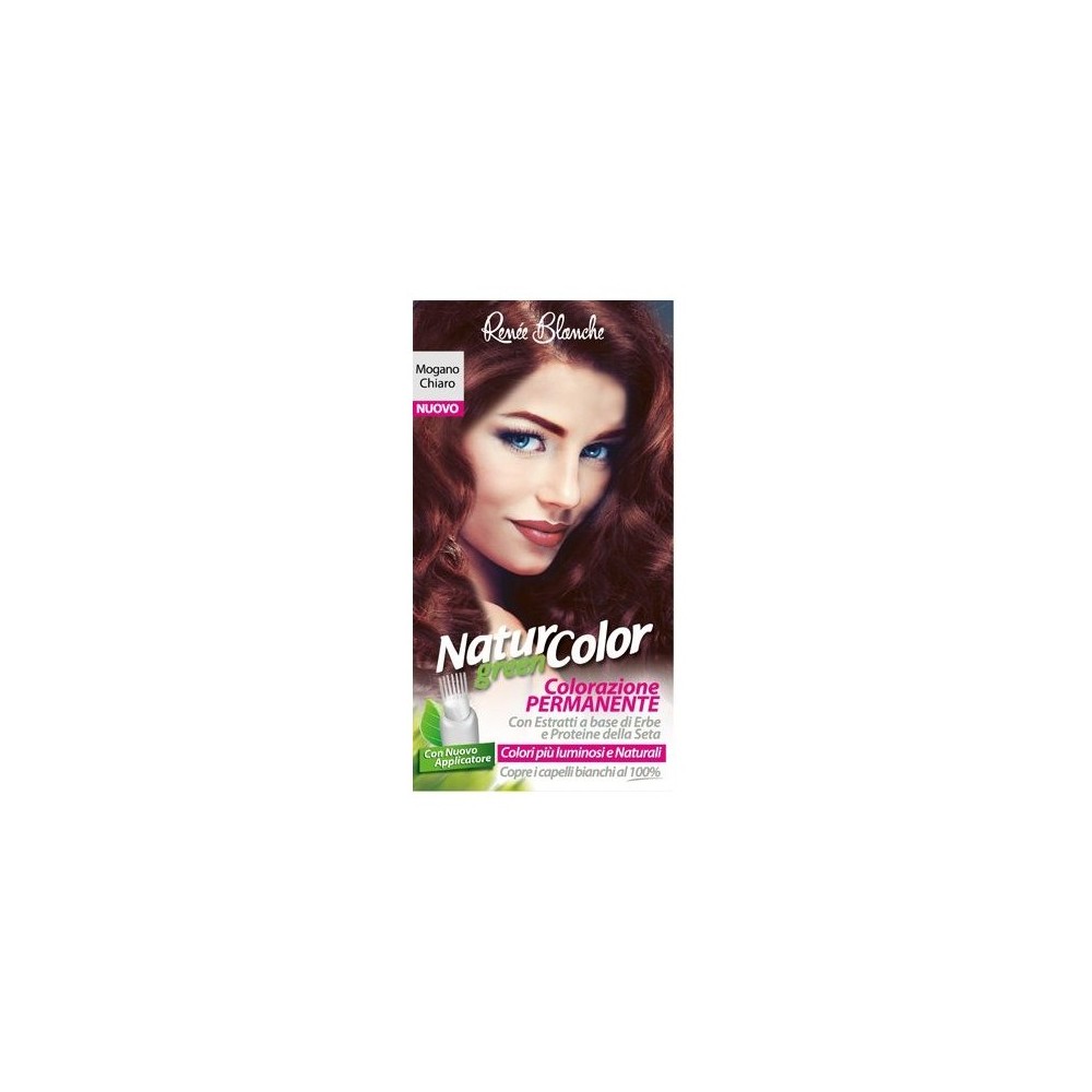 Renee Blanche Natur Color Green Colorazione Permanente Naturale - Mogano Chiaro 