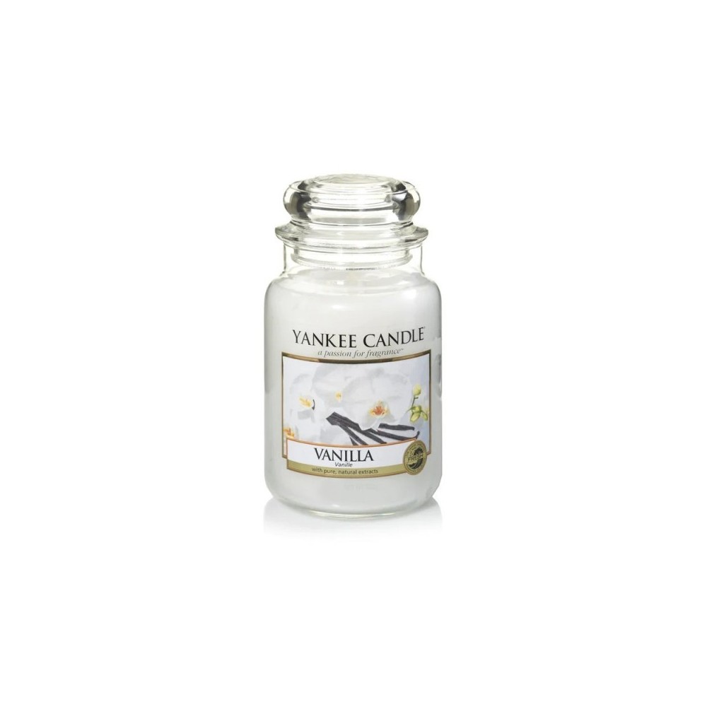 Yankee Candle Candela Profumata In Giara Grande Vanilla Original 623 g 