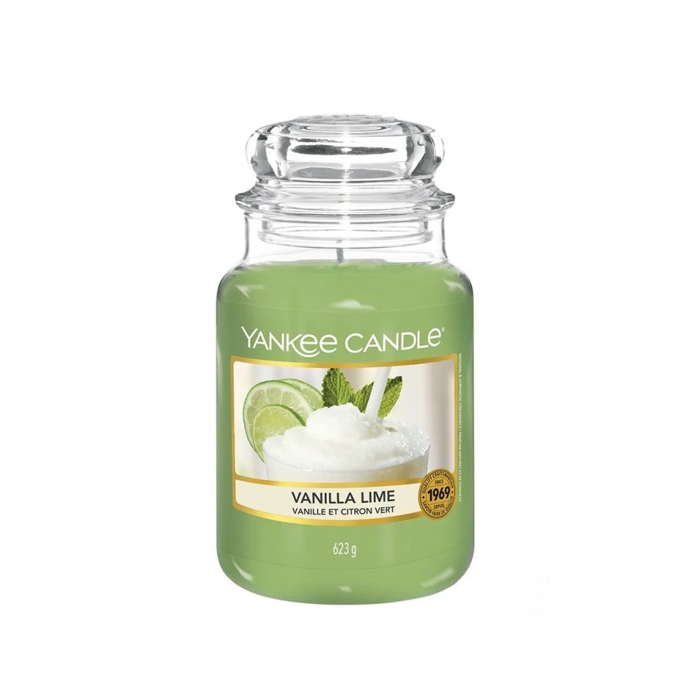 Yankee Candle Candela Profumata In Giara Grande Vanilla Lime 623 g 