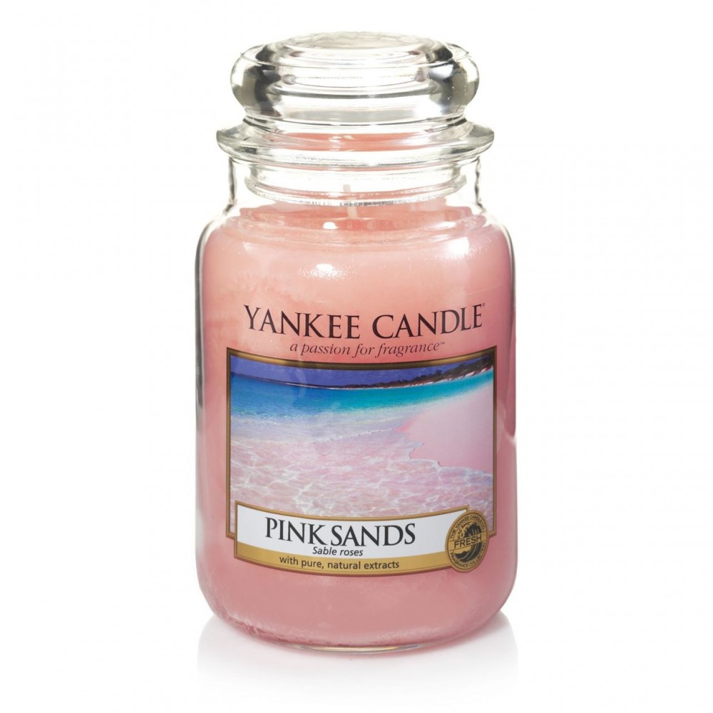 Yankee Candle Candela Profumata In Giara Grande Pink Sands 623 g 
