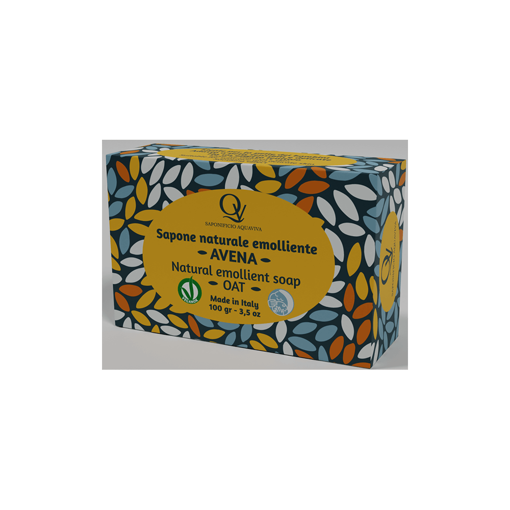 Saponificio Acquaviva Sapone Emolliente Avena 100 gr 