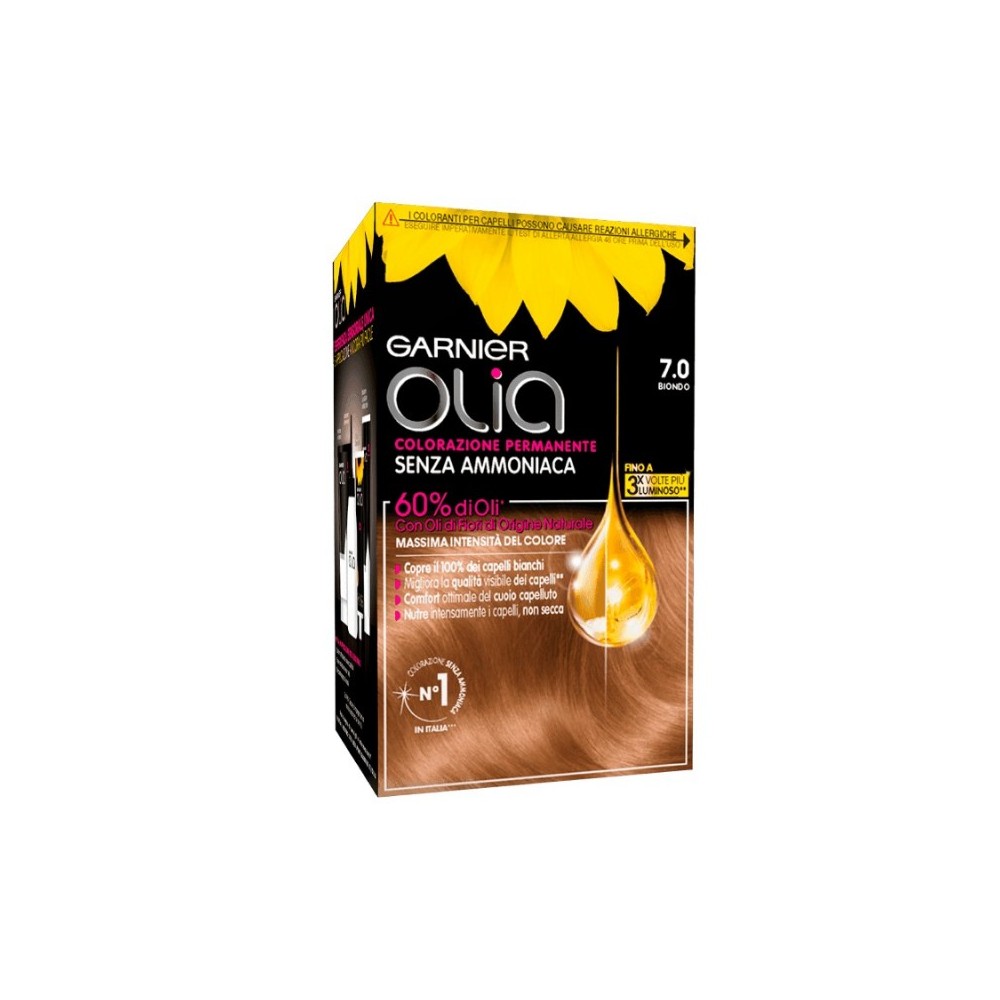Garnier Olia Colorazione Permanente Senza Ammoniaca n. 7.0 Biondo 