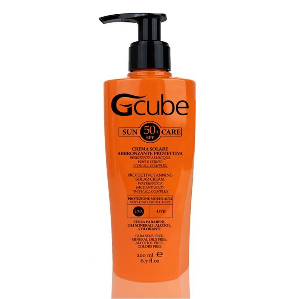 Gcube Sun Crema Protezione SPF 50 200 ml 