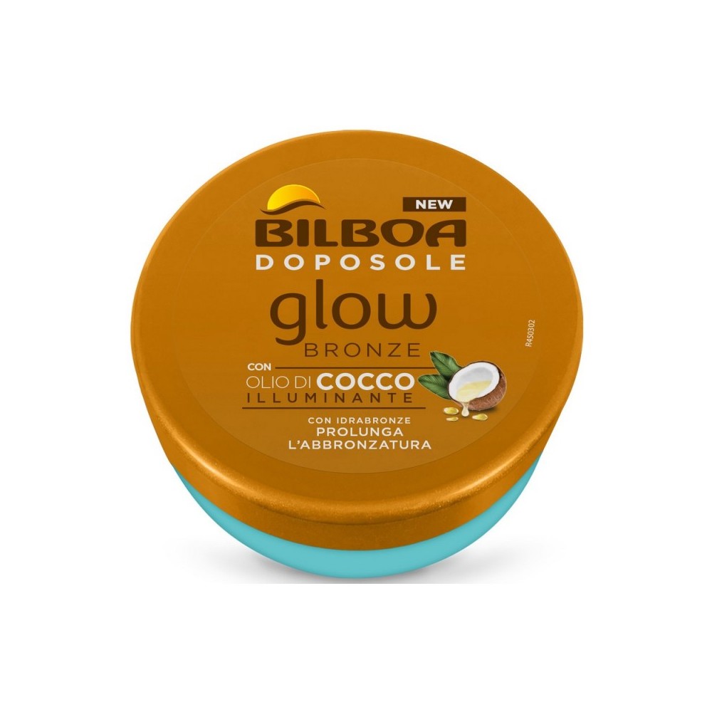 Bilboa Glow Bronze Doposole Con Olio Di Cocco Illuminante 250 ml 
