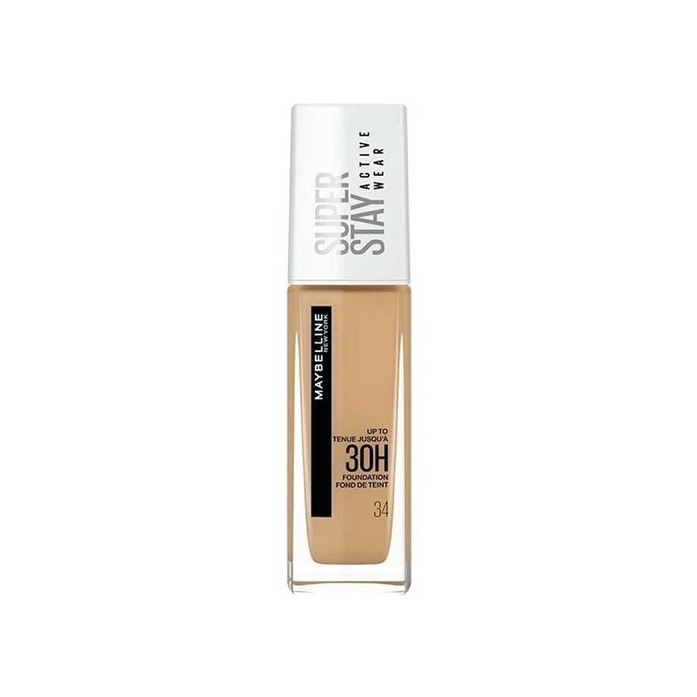 Maybelline Super Stay Active Wear 30H Fondotinta Liquido - 34 Soft Bronze 