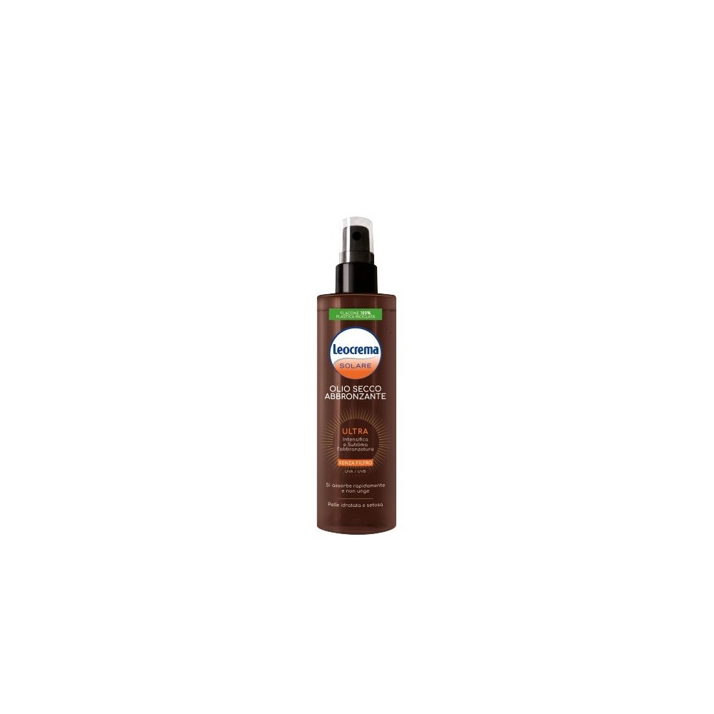 Leocrema Olio Secco Abbronzante Senza Filtro Solare 200 ml 
