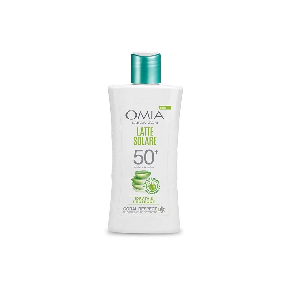 Omia Latte Solare SPF 50+ Protezione Idratante Coral Respect 200 ml 