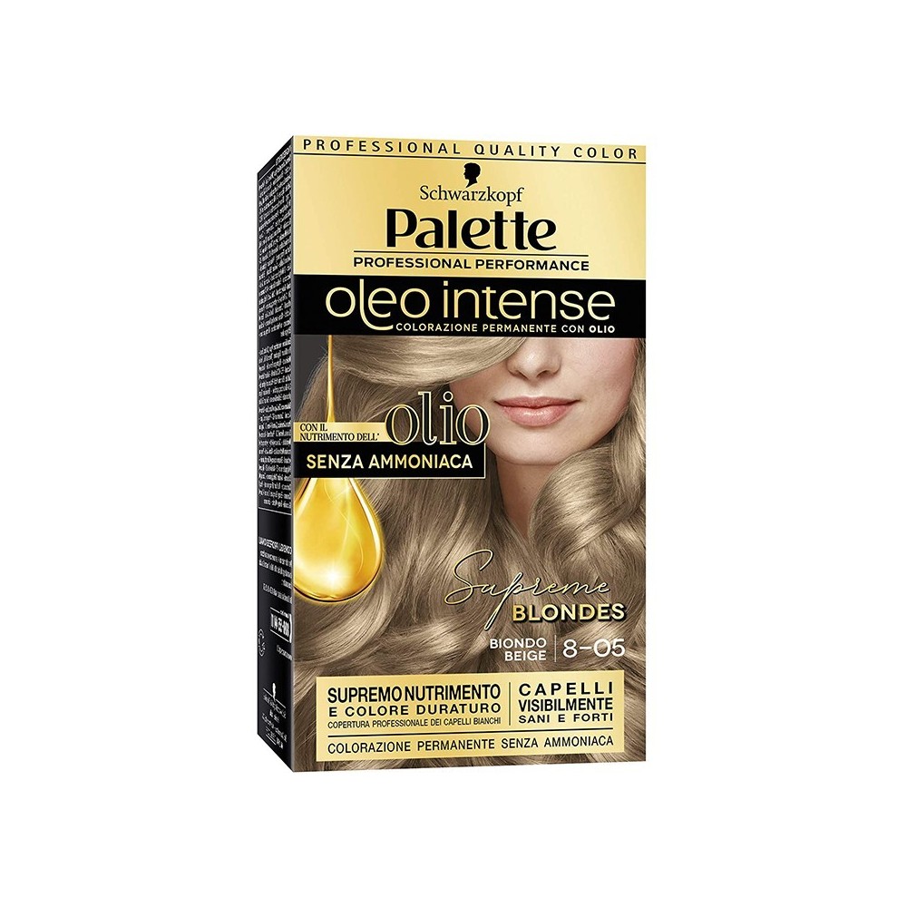 Schwarzkopf Palette Oleo Intense Supreme Blondes - 8-05 Biondo Beige 