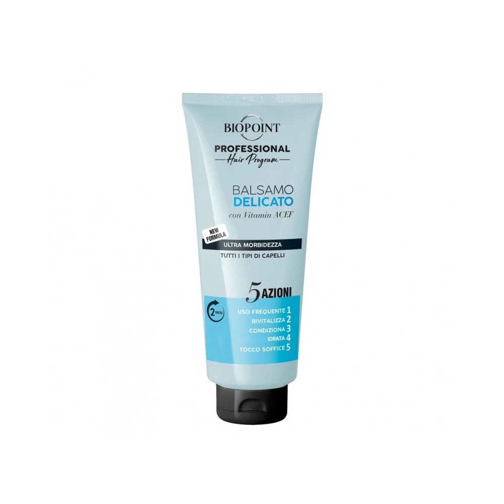 Biopoint Balsamo Delicato Ultra Morbidezza Per Tutti I Tipi Di Capelli 350 ml 