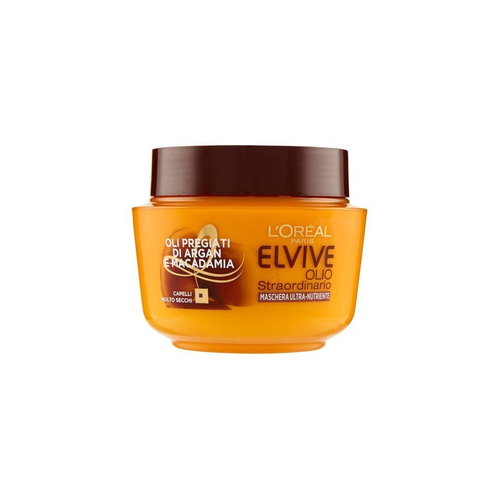L'Oreal Paris Elvive Olio Straordinario Maschera Ultra-nutriente Nutriente 300 ml 