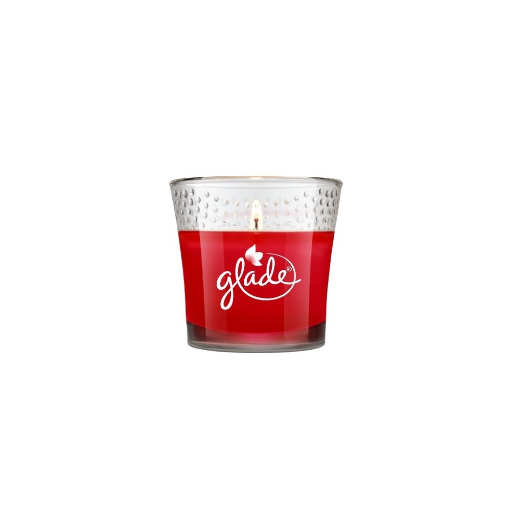 Glade Candela Standard Luscious Cherry&Peony 129 gr 