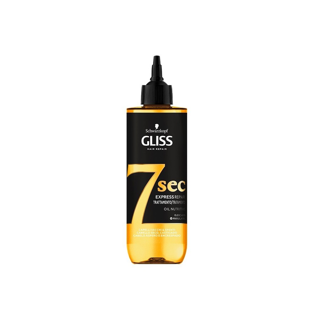Schwarzkopf Gliss 7 Sec Express Ultimate Repair Olio Nutriente 200 ml 