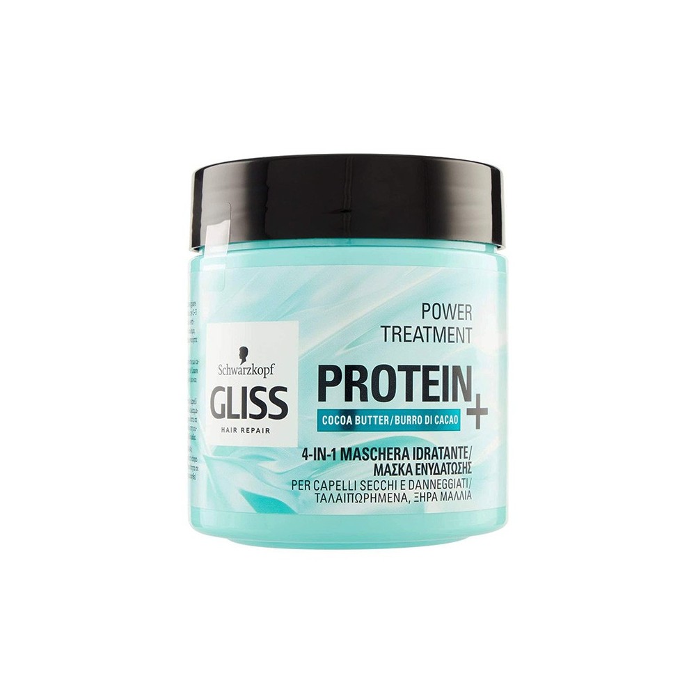 Schwarzkopf Gliss 4 in1 Power Treatment Protein+ Maschera Idratante 200 ml 