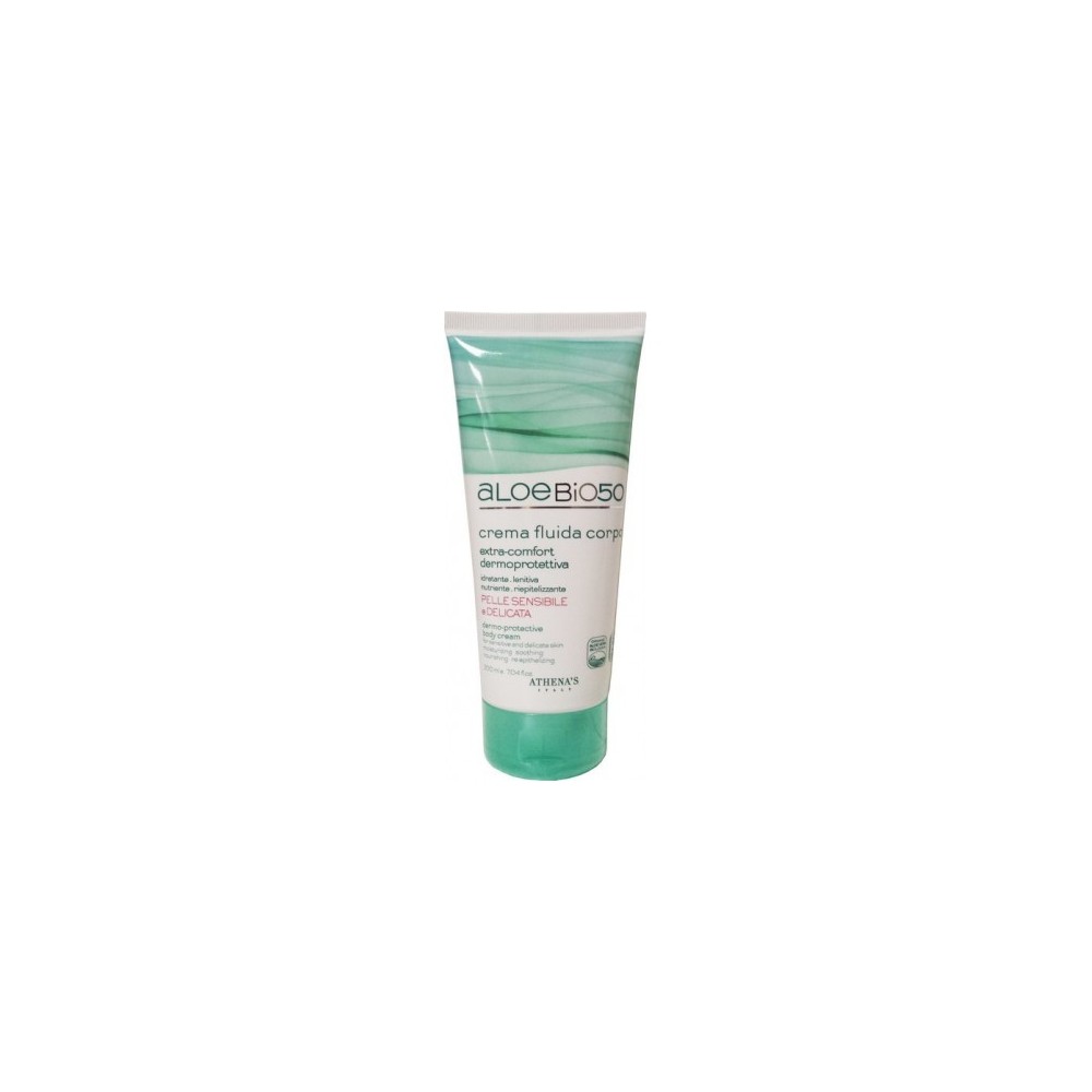 Athena's AloeBio50 Crema Fluida Corpo Extra-comfort Dermoprotettiva 200ML 