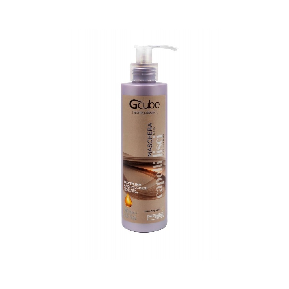 Gcube Extra Lissant Maschera Capelli Lisci 200 ml 