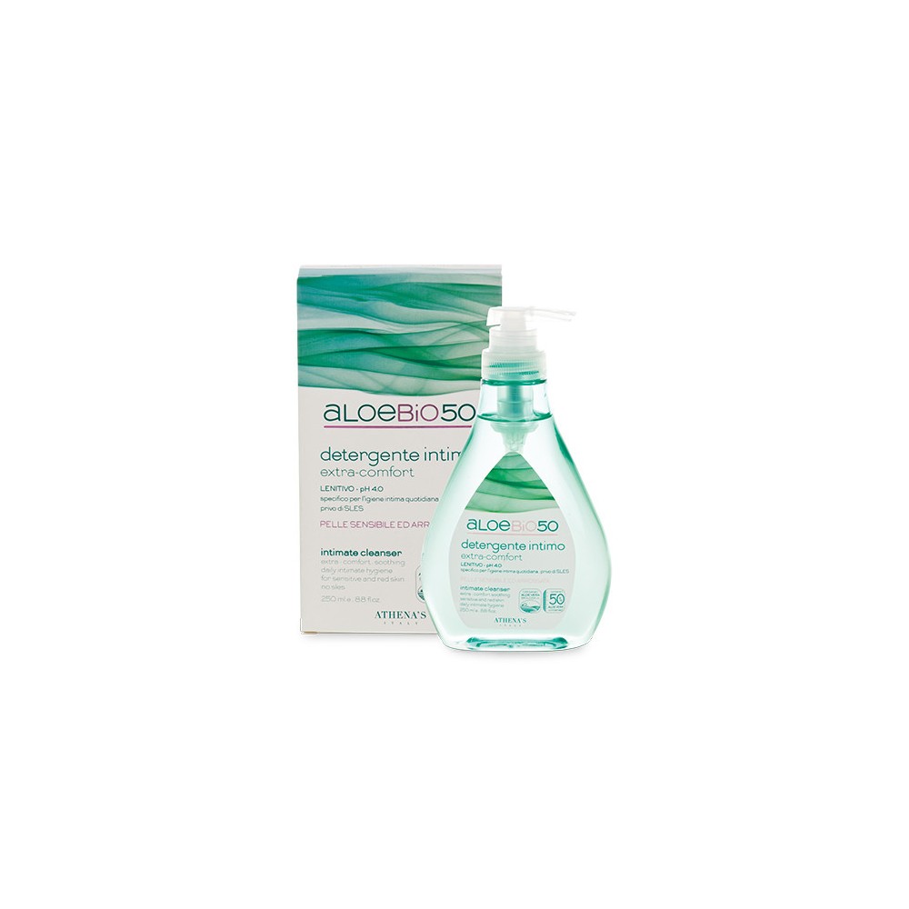 Athena's AloeBio50 Detergente Intimo Extra-comfort Lenitivo 250ML 