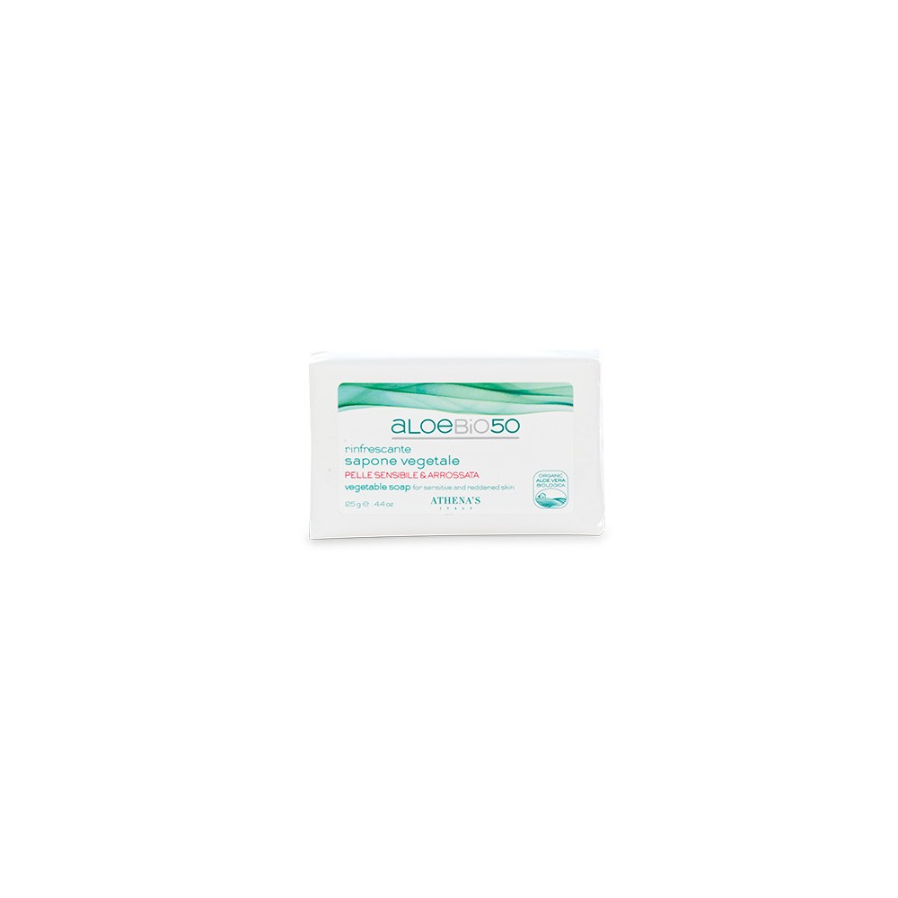 Athena's AloeBio50 Sapone Vegetale Rinfrescante 