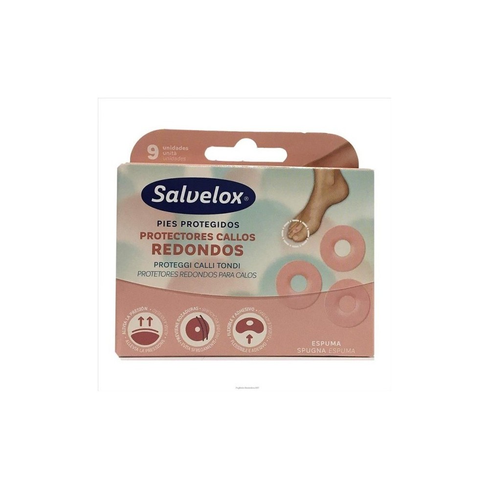Salvelox Cerotti Tondi Proteggi Calli 9 pz 