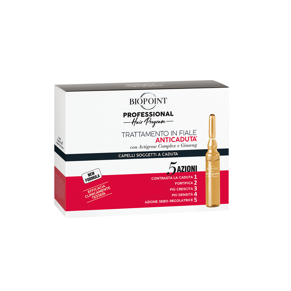 Biopoint 5 Azioni Trattamento In Fiale Anticaduta 10 fiale 