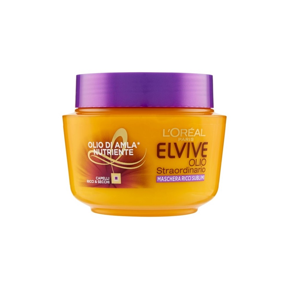 L'Oreal Paris Elvive Olio Straordinario Maschera Ricci Sublimi 300 ml 