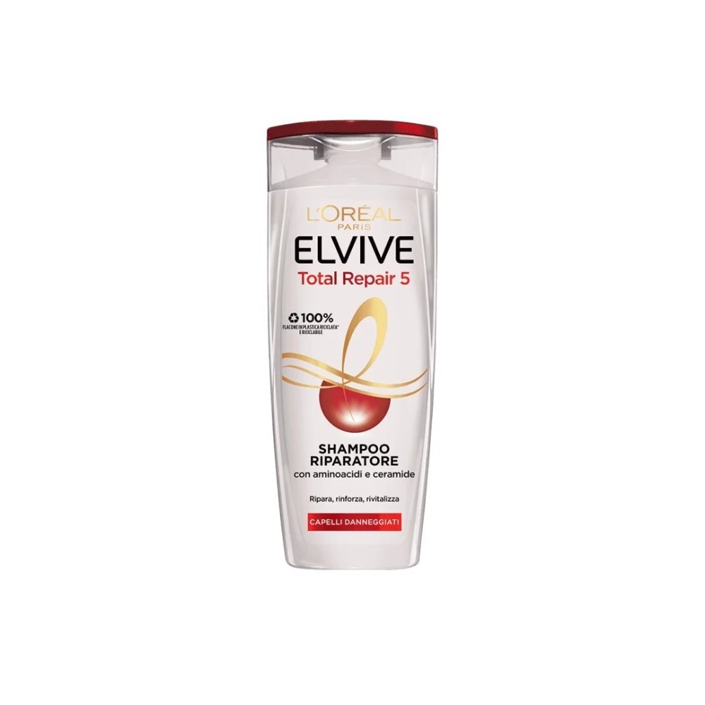 L'Oreal Paris Elvive Total Repair 5 Shampoo Riparatore 400 ml 