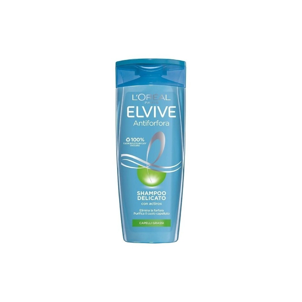 L'Oreal Paris Elvive Antiforfora Shampoo Delicato Capelli Grassi 400 ml 