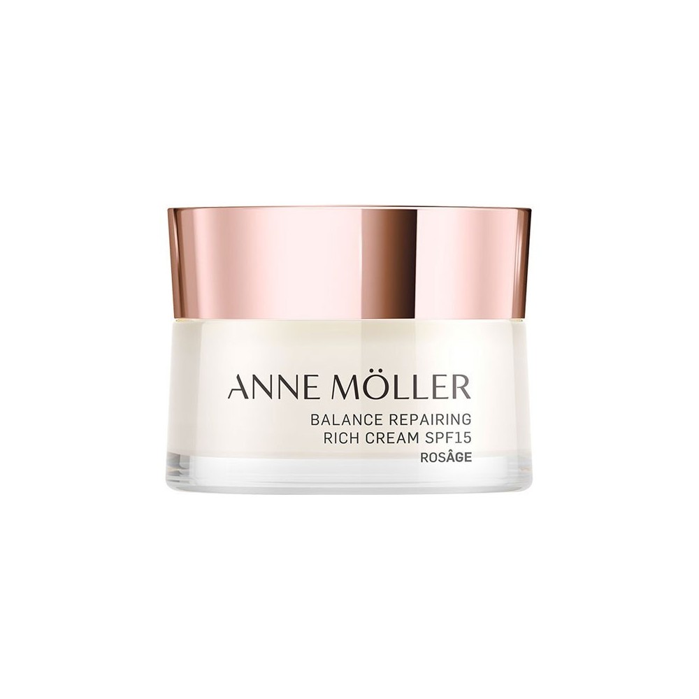 Anne Moller RosAge Balance Repairing Rich Cream SPF15 Crema Ricca Riparatrice Riequilibrante 50 ml 