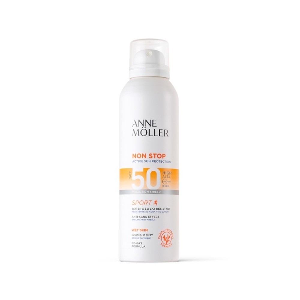 Anne Moller Non Stop Sport Spray Solare Invisibile SPF50 150 ml 