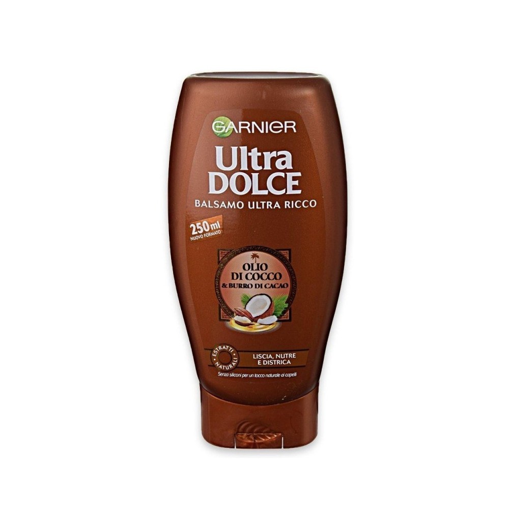 Garnier Ultra Dolce Balsamo Lisciante Olio Di Cocco & Burro Di Cacao 360 ml 