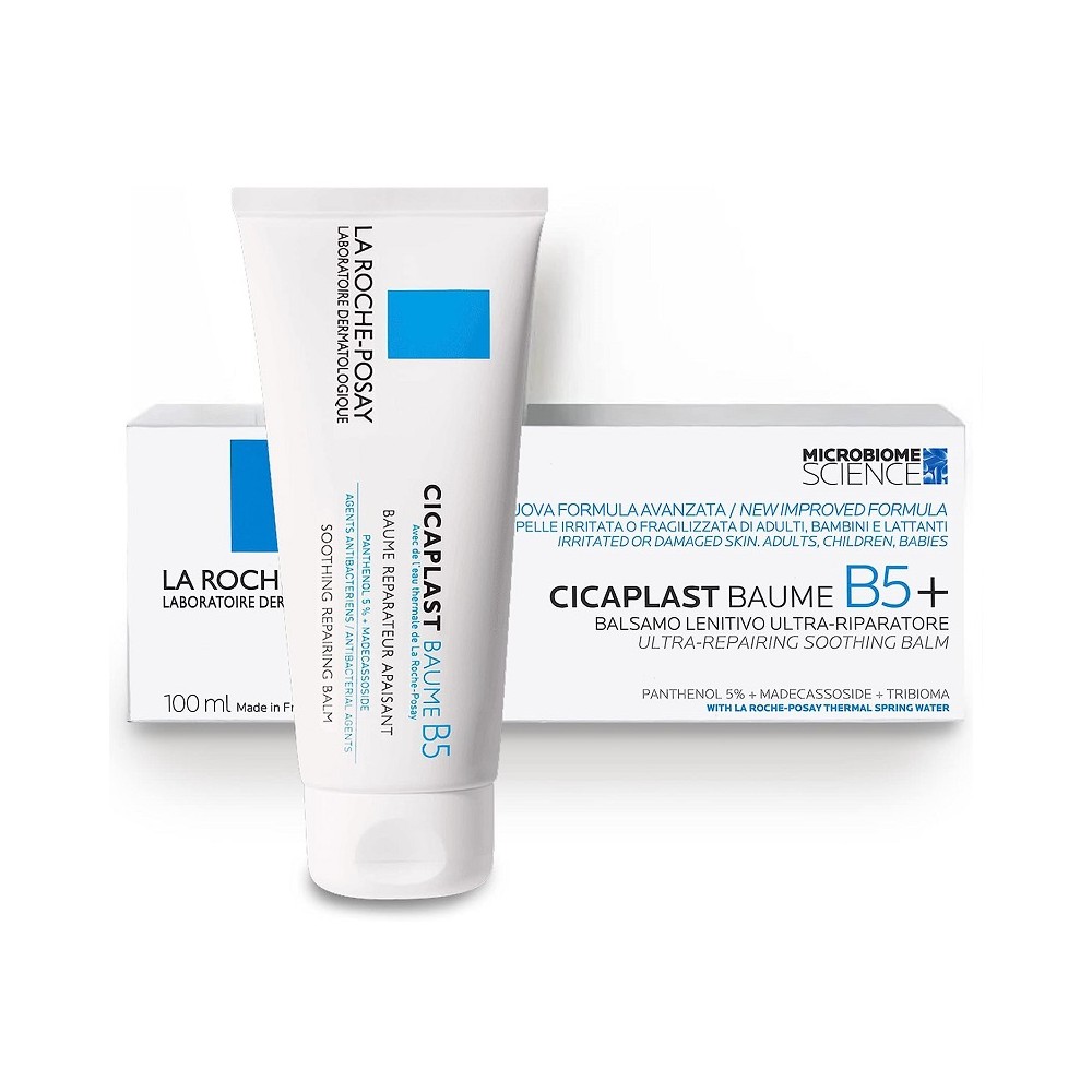 La Roche Posay Cicaplast Baume B5+ Balsamo Lenitivo Multiuso Per Pelle Arrossata 100 ml 