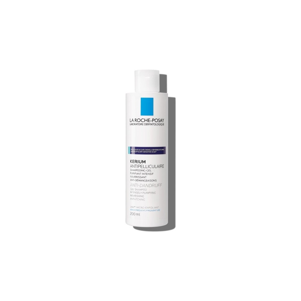 La Roche Posay Kerium Forfora Grassa Shampoo-Gel Antiforfora 200 ml 