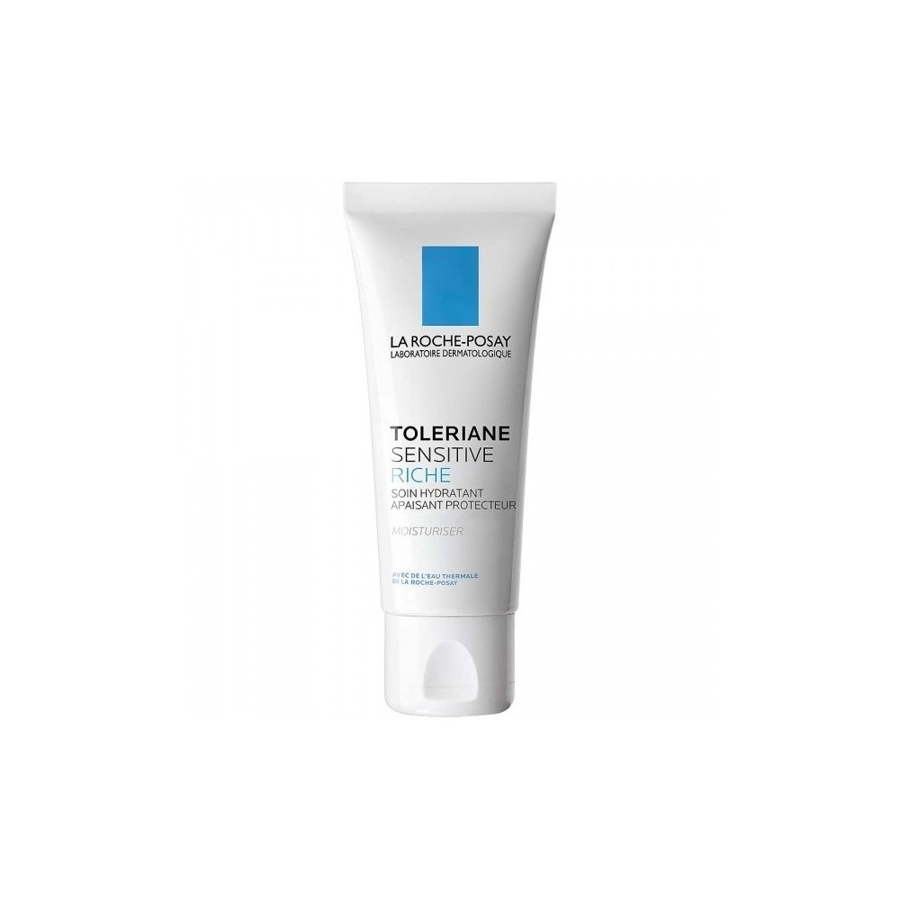 La Roche Posay Toleriane Sensitive Riche Crema Viso Idratante Lenitiva Pelle Secca E Reattiva 40 ml 