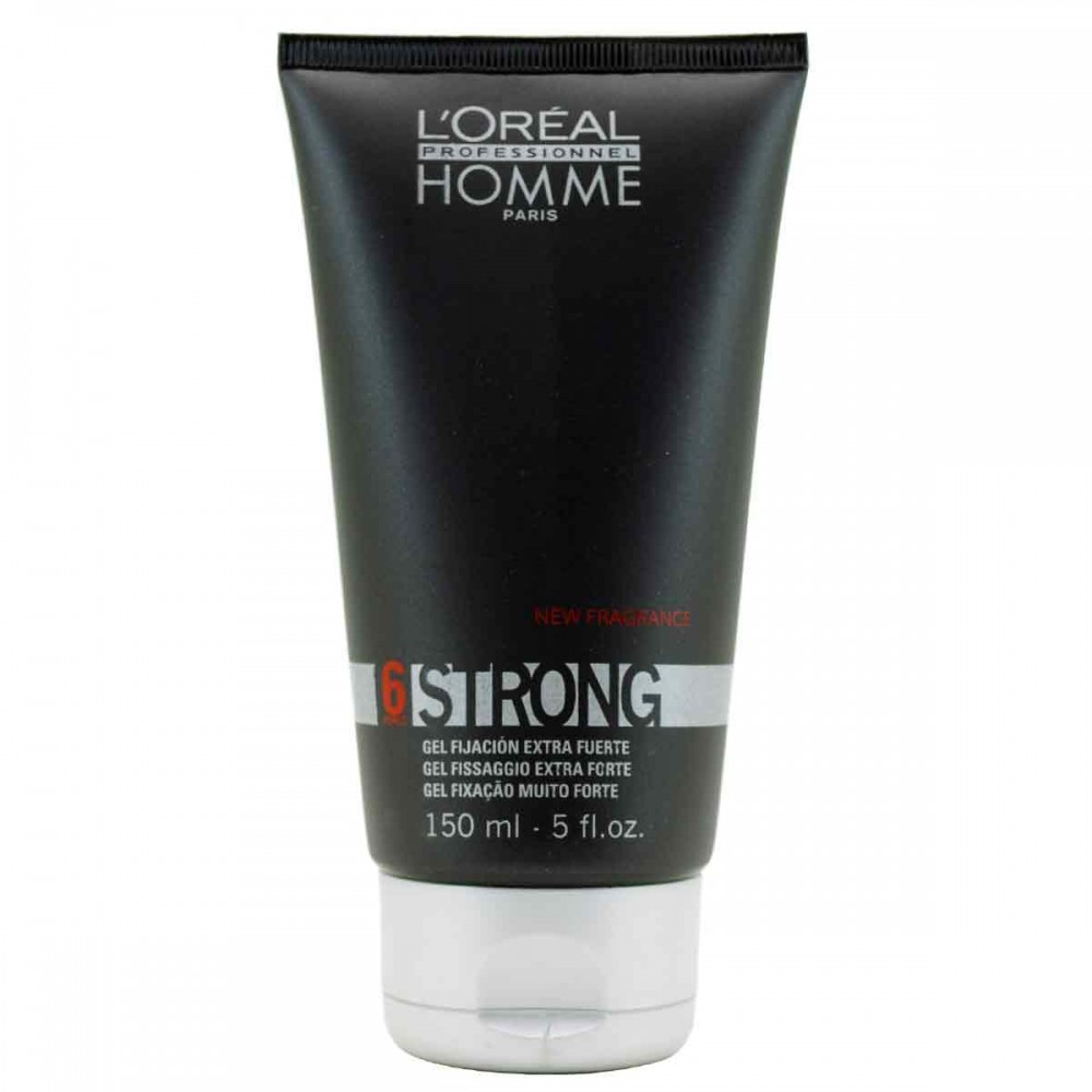 L'Oreal Professionnel Homme Strong Gel Fissaggio Extra Forte 150ML 