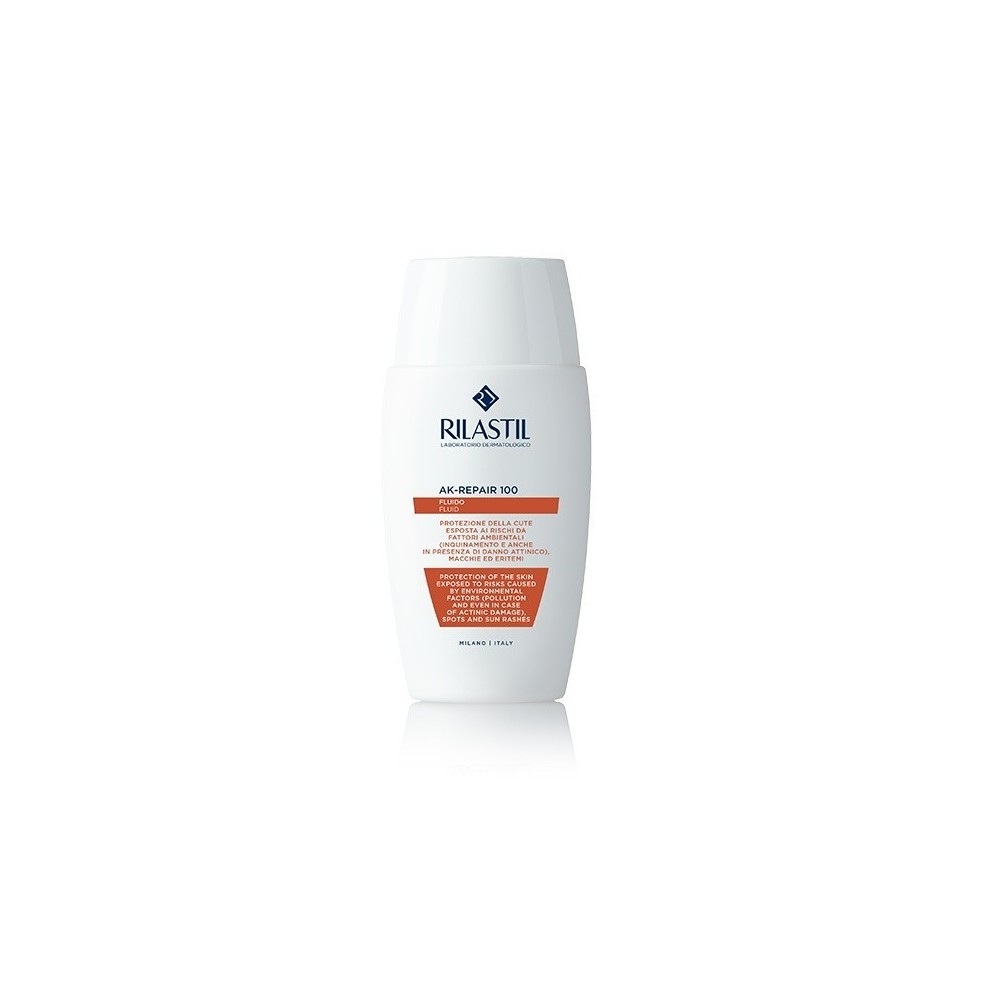 Rilastil Ak Repair 100 Emulsione Fluida Protettiva Per Cute Esposta A Rischi Da Fattori Ambientali 50 ml 
