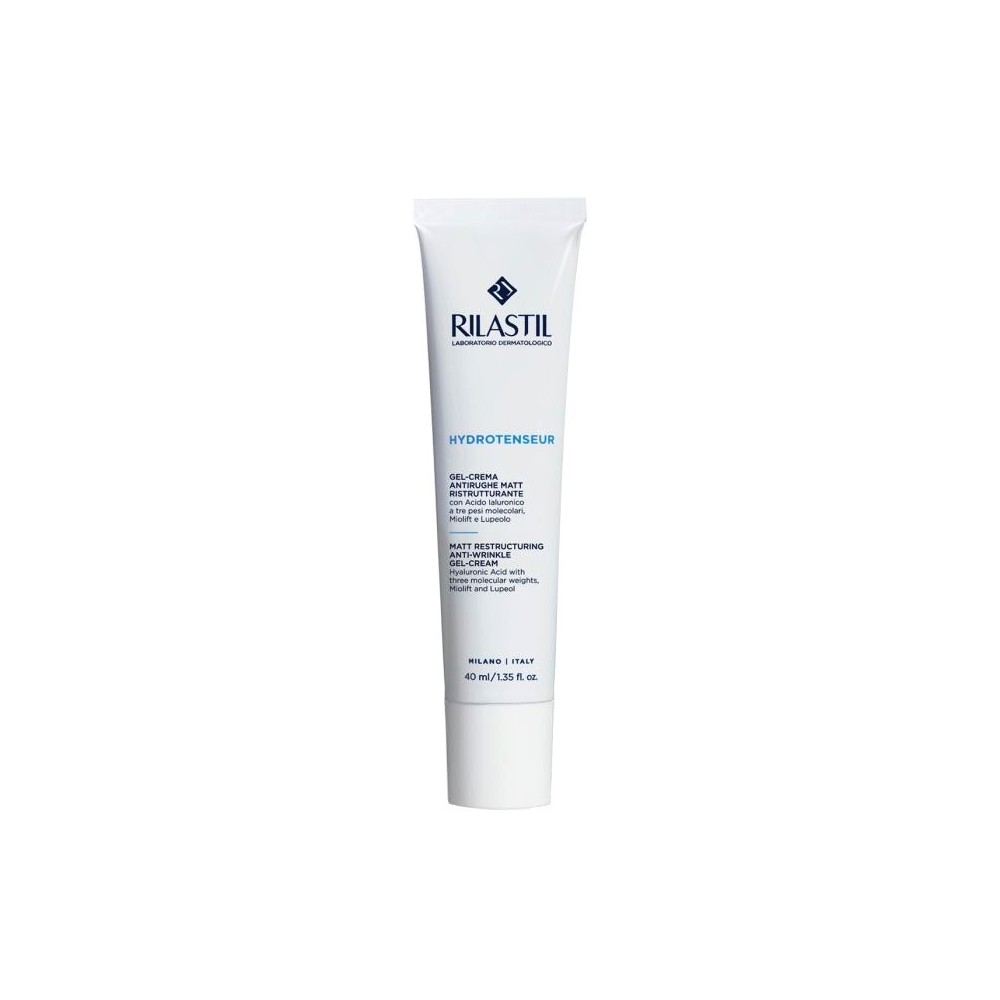 Rilastil Hydrotenseur Gel-Crema Matt Antirughe Ristrutturante Per Pelli Miste E Grasse 40 ml 