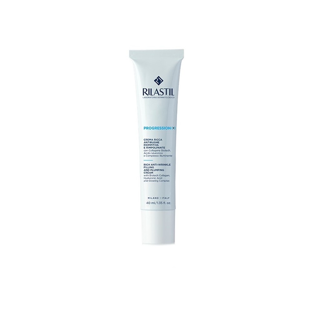 Rilastil Progression (+) Crema Antirughe Ricca Riempitiva E Rimpolpante 40 ml 