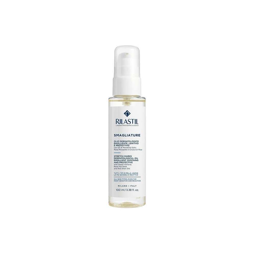 Rilastil Smagliature Olio Dermatologico Emolliente Lenitivo E Protettivo 100 ml 