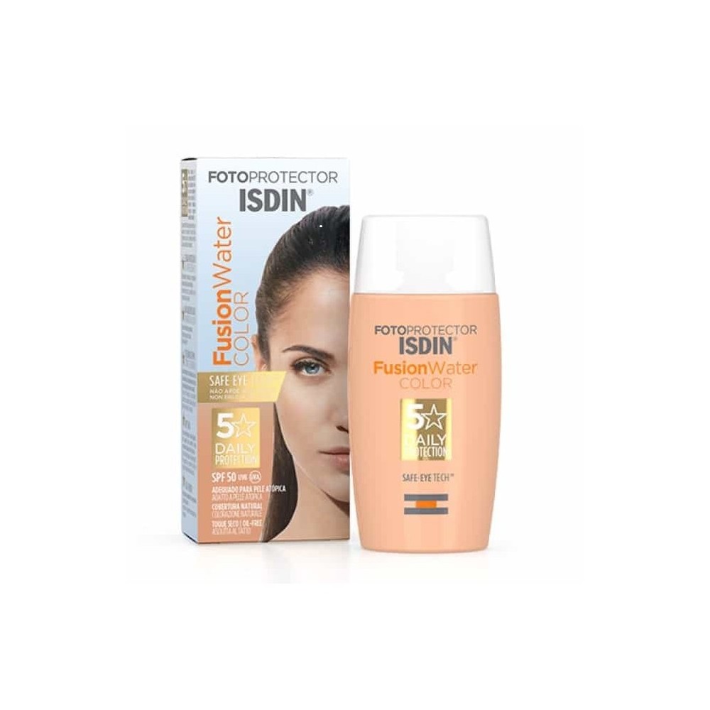 Isdin Fotoprotector Fusion Water Crema Solare Viso Colorata - Medium 50 ml 