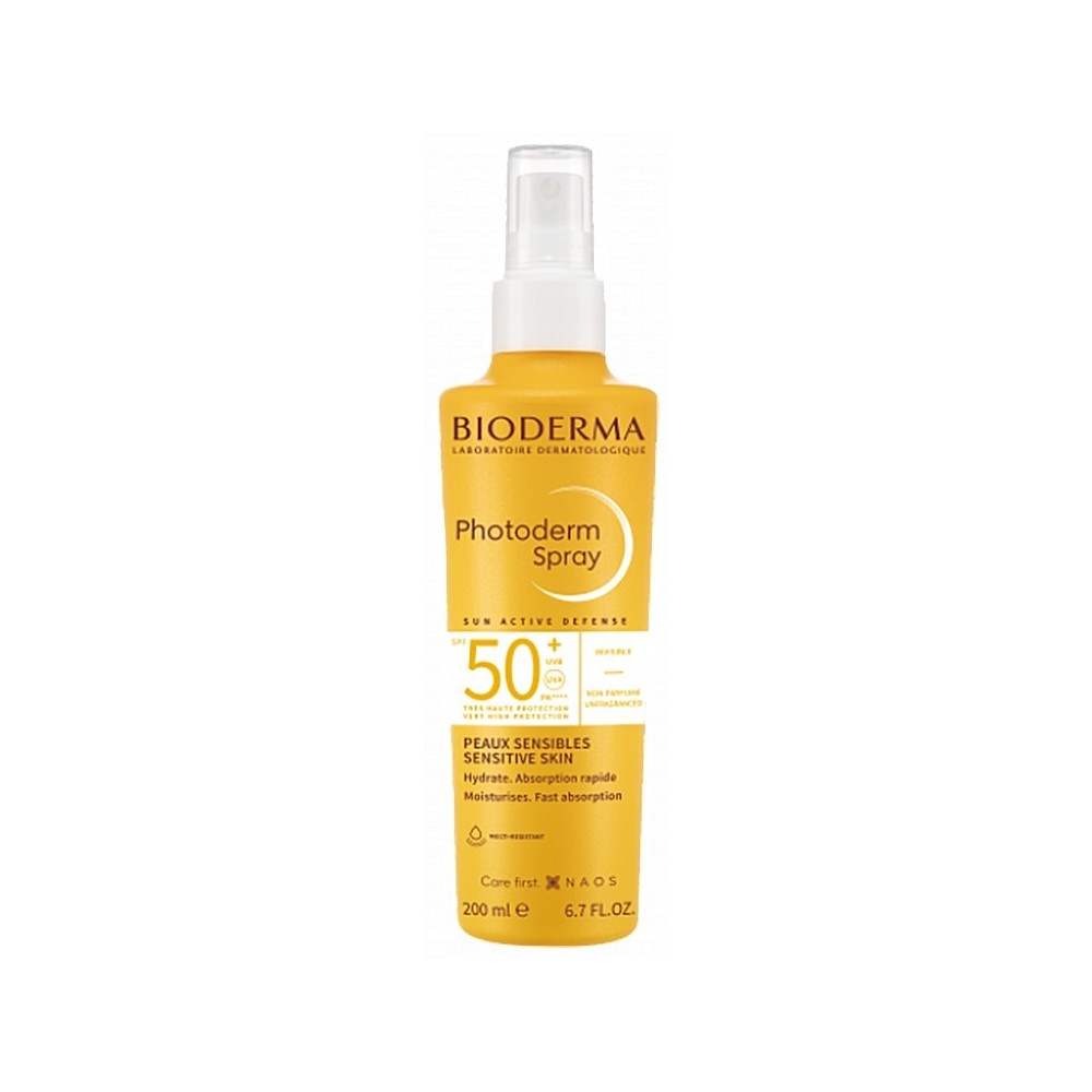 Bioderma Photoderm Spray SPF50+ Protezione Solare Idratante Ad Assorbimento Rapido 200 ml 