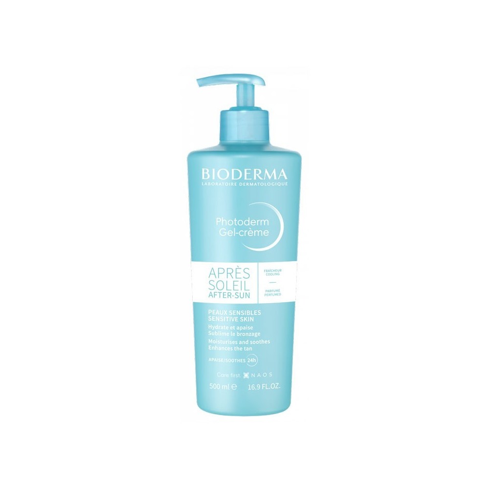 Bioderma Photoderm Gel-Crème Doposole Rinfrescante Lenitivo Per Pelli Sensibili 500 ml 